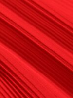 Red Solid Low Waisted Bikini Bottom - Image 8