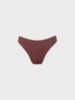 Brown Low Waisted Bikini Bottom - Image 8