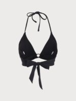 Black Back Tie Bikini Top - Image 6
