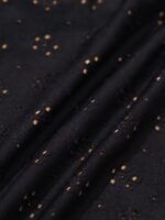 Black Floral Cutout One Piece Swimwear - Image 6