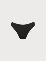 Black Low Waisted Bikini Bottom - Image 5