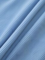 Blue Ruched Low Waisted Bikini Bottom - Image 10