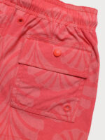 Boys' Red Floral Swim Shorts - Image 7