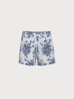 Boys' Blue Floral Swim Shorts