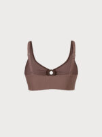 Caramel O-Ring Plus Size Tankini Top - Image 6