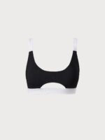 Contrast Trim Bikini Top - Image 15