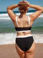 Contrast Trim Bikini Top - Image 14