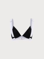 Contrast Trim Triangle Bikini Top - Image 12
