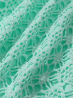 Cyan V-Cut Mesh Bikini Bottom - Image 7