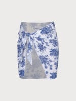 Floral Cover-Up Skirt - Image 5
