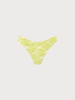 Floral Jacquard Bikini Bottom - Image 5