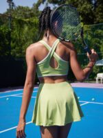 Light Green Cut-Out Dress - Image 6