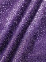 Purple Lurex Cut Out Bikini Top - Image 13
