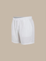 White 7" Men's Swim Trunks - Image 2