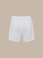 White 7" Men's Swim Trunks - Image 3