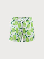 Hapnix® - Men's Fruit Print 5" Swim Trunks - Image 5