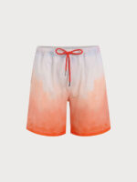Multi-Color Gradient 7" Swim Trunks
