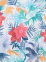 Vibrant Floral 7" Men's Swim Trunks - Image 6