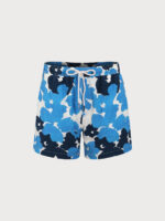 Hapnix® - Men's Blue Print 5" Swim Trunks - Image 7