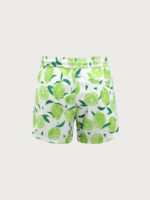 Hapnix® - Men's Fruit Print 5" Swim Trunks - Image 6