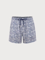 Hapnix® - Men's Blue Wave Print 5" Swim Trunks - Image 7