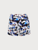 Hapnix® - Abyssal Rapids- The Blue Men's 5" Swim Trunks - Image 10