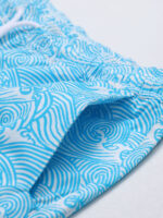 Hapnix® - Men's Blue Woven Swim Shorts - Image 4