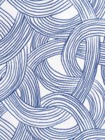 Hapnix® - Men's Blue Wave Print 5" Swim Trunks - Image 11