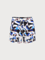Hapnix® - Abyssal Rapids- The Blue Men's 5" Swim Trunks - Image 9