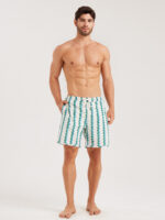 Hapnix® - Men's Glacier Vegetation 7" Swim Trunks - Image 4