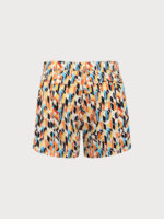 Hapnix® - Men's 5" Yellow Print Swim Trunks - Image 7