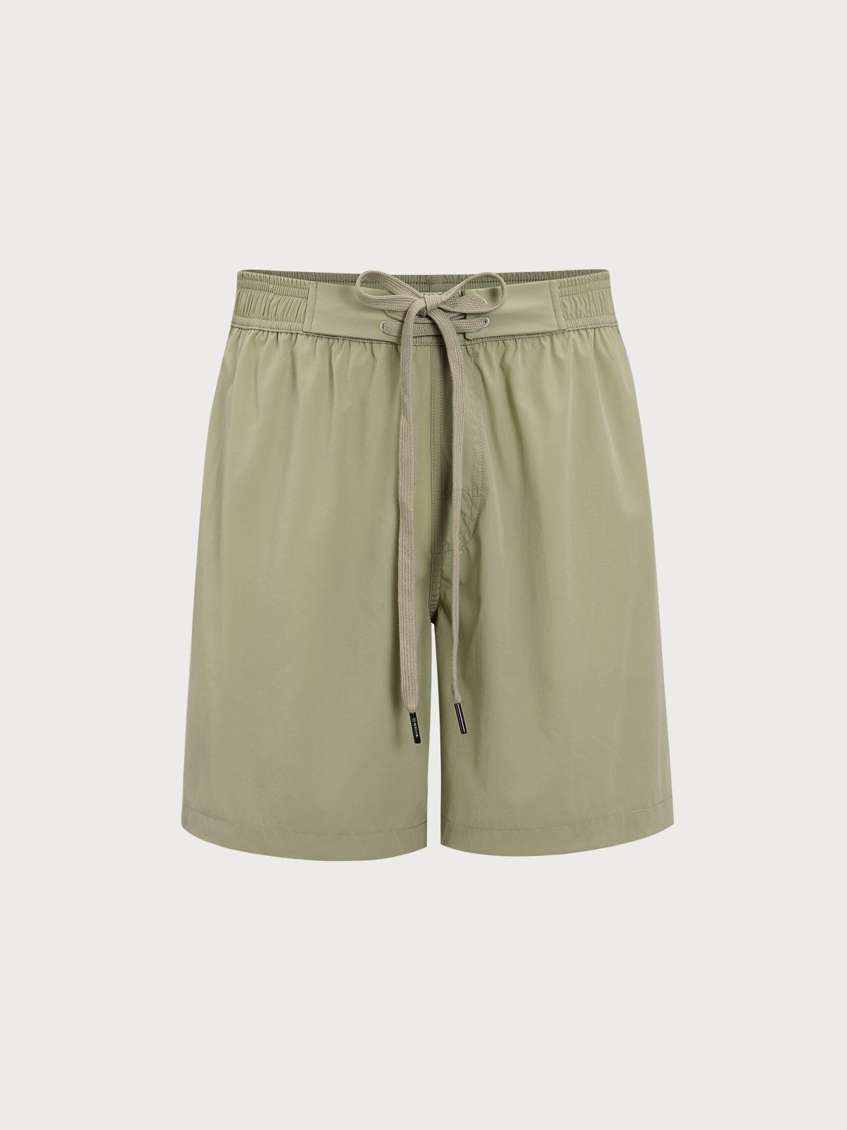 men_-s-woven-nylon-blend-swim-shorts-green-sustainable-men_s_shorts-wb2owy The Green Beach Men's 7" Swimming Trunks - Image 1