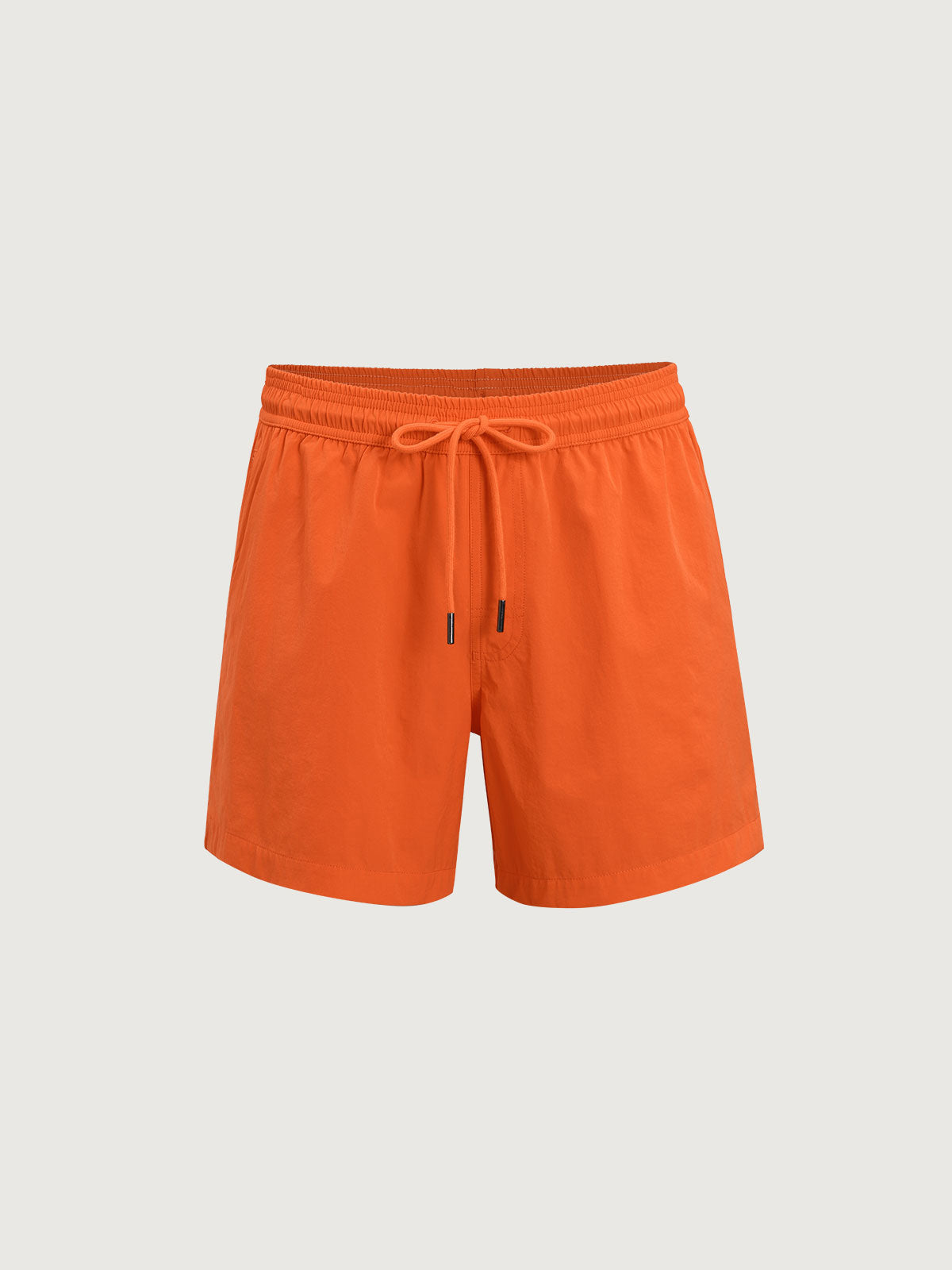 men_-s-woven-nylon-blend-swim-shorts-orange-sustainable-men_s_shorts-vlslhb The Orange Beach Men's 5" Swimming Trunks - Image 1