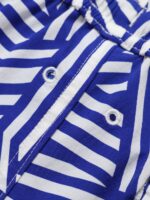 The Navy Geometric Beach Men's 5" Swimming Trunks - Image 6
