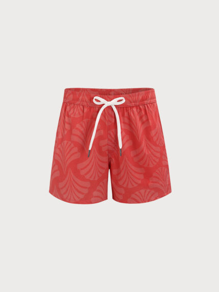 The Red Beach Men's 5" Swimming Trunks