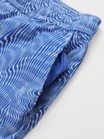 The Navy Striped Beach Men's 5" Swimming Trunks - Image 5