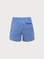 The Navy Striped Beach Men's 5" Swimming Trunks - Image 2