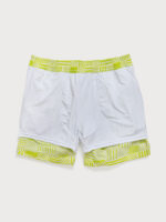 The Fluorescent Green Beach Men's 5" Swimming Trunks - Image 3