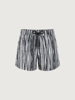 Hapnix® - The Zebra Stripe Men's 5" Swim Trunks
