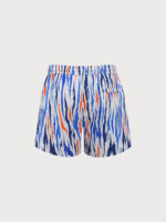Hapnix® - The Blue Colorblock Men's 5" Swim Trunks - Image 2