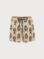 Hapnix® - Men's Khaki 5" Swim Trunks - Image 5