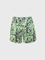 Hapnix® - The Green Jungle Men's 5" Swim Trunks - Image 2
