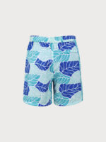 Blue Contrast Beach Men's 7" Swimming Trunks - Image 2