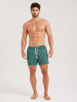 Hapnix® - Men's Green 5" Swim Trunks - Image 5