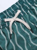 Hapnix® - Men's Green 5" Swim Trunks - Image 9