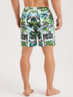 Hapnix® - Men's Green Printed 7" Swim Trunks - Image 3