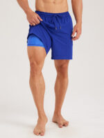Hapnix® - Men's Navy 7" Swim Trunks - Image 4