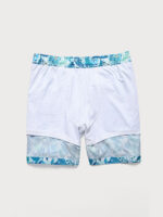 The Blue Leaves Beach Men's 7" Swimming Trunks - Image 3