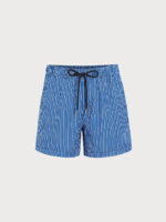 Hapnix® - The Blue Stripe Men's 5" Swim Trunks - Image 5