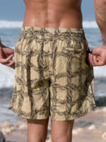 Hapnix® - The Coffee Knot Men's 7" Swim Trunks - Image 2